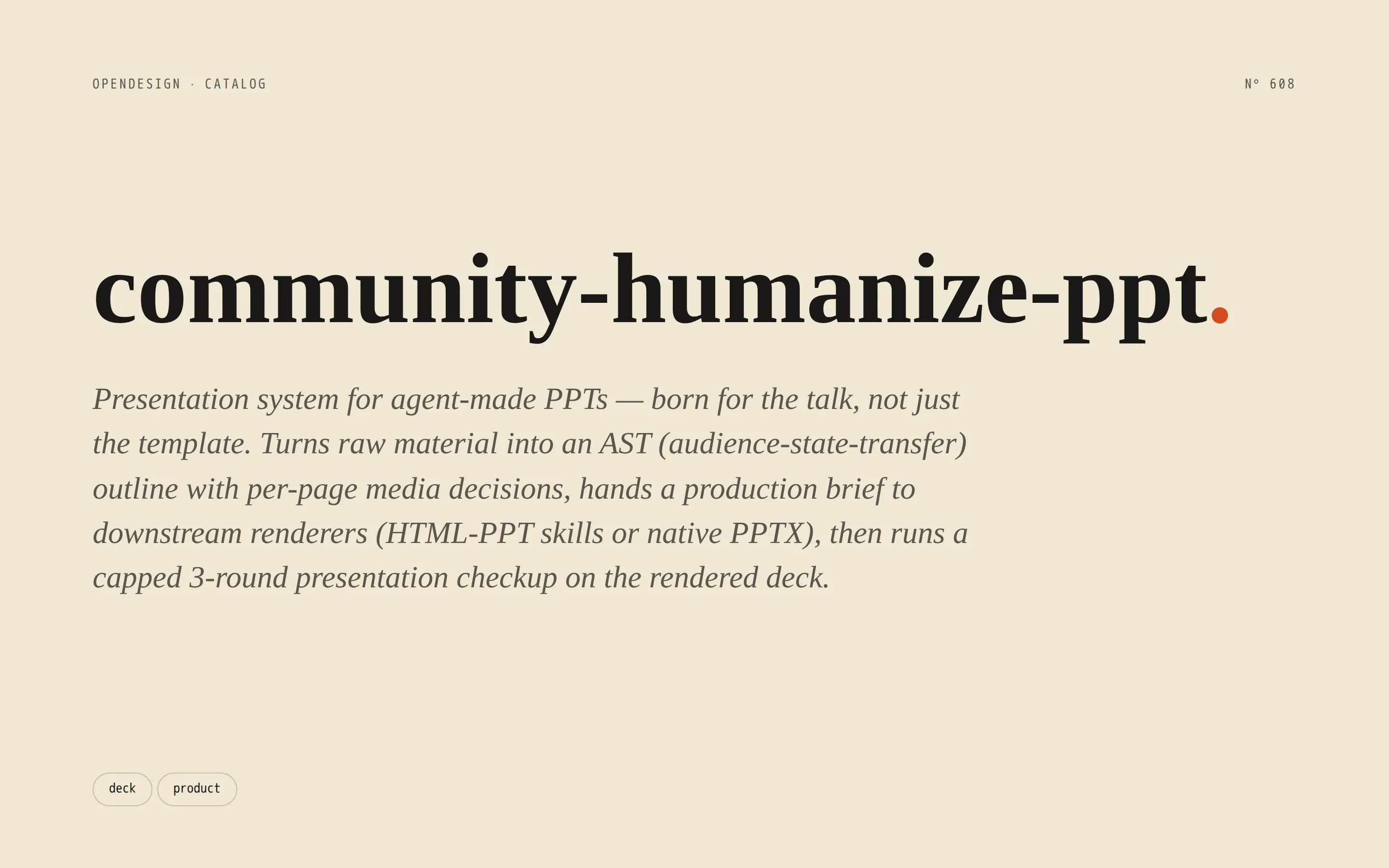 Humanize PPT preview