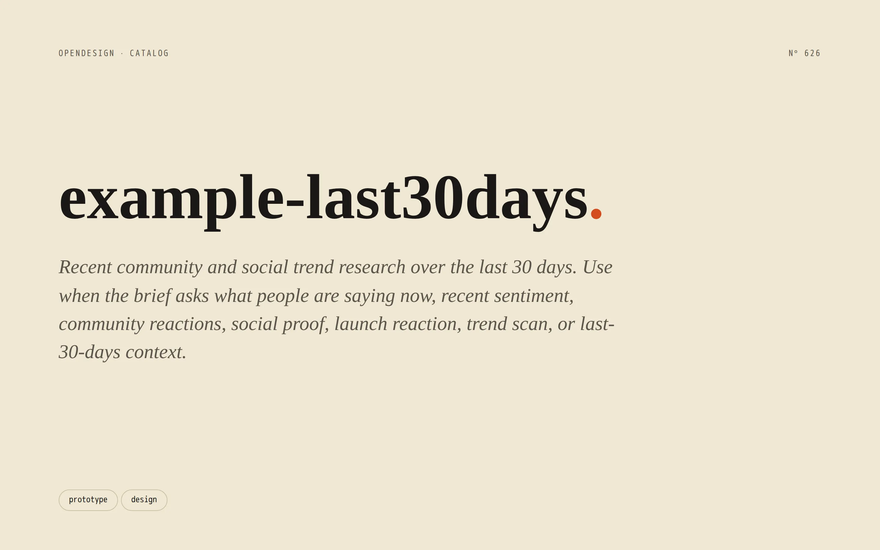 Last30days preview